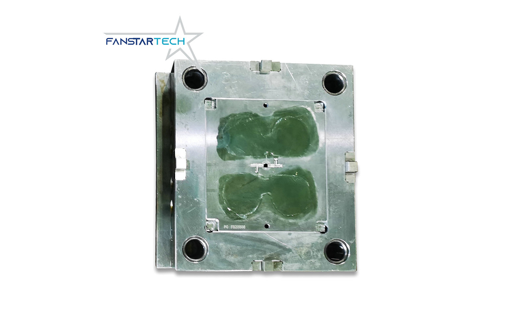護目鏡框注塑雙色模具定制