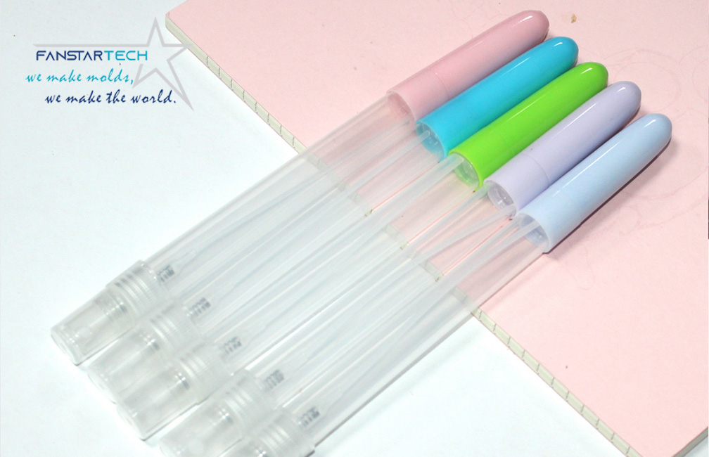 酒精噴霧筆雙色注塑雙色模具設(shè)計定制