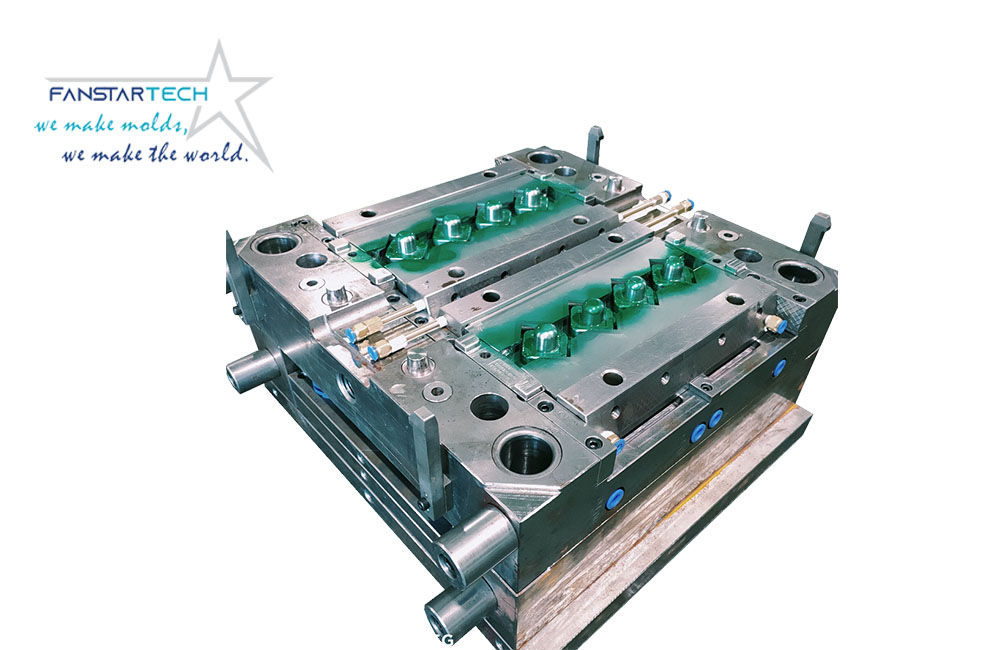 化妝品瓶蓋、面霜瓶塑料外殼注塑模具定制