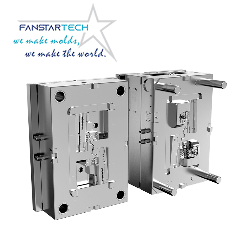 電裝外殼模具PVC絕緣零部件加工電氣設(shè)備外殼注塑模具